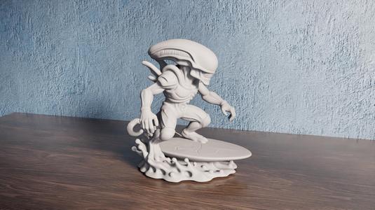 Surfing Xenomorph