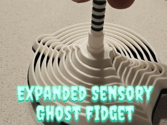 Halloween Expanded Sensory Ghost Fidget 