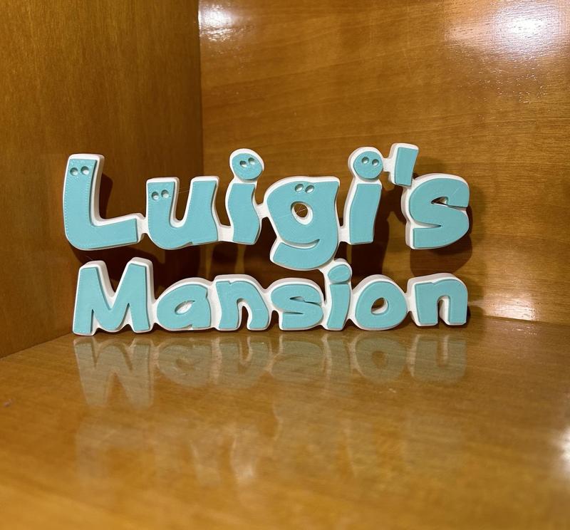 Luigi's Mansion Logo