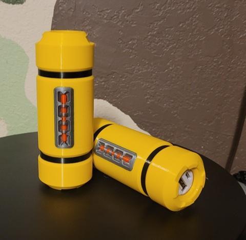 Scream Canister Bottle and USB Case