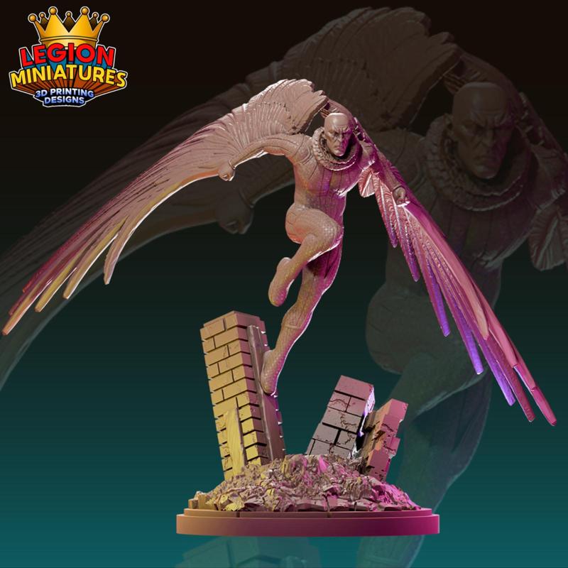 Marvel crisis protocol vulture presupported included