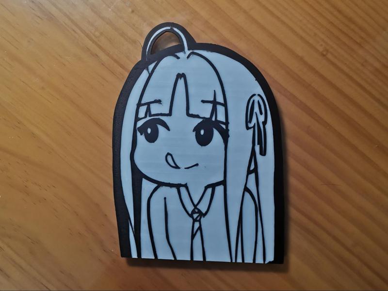 486 An and Subaru Keychain