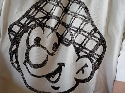 Buster comic book 70s, shirt print, keychain