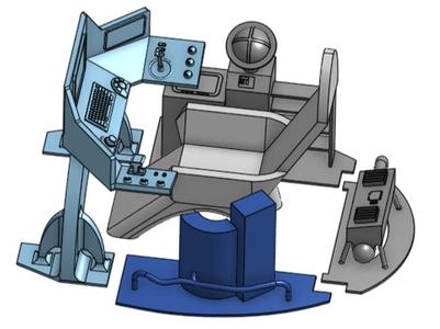 Cockpit Equipment for Dummy 13 UFO