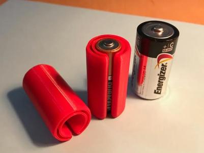 AA to C Battery adapter