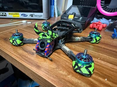 DJI O4 Pro Mount as well as TPU Insert