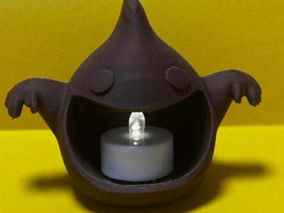 Halloween ghost led tealight
