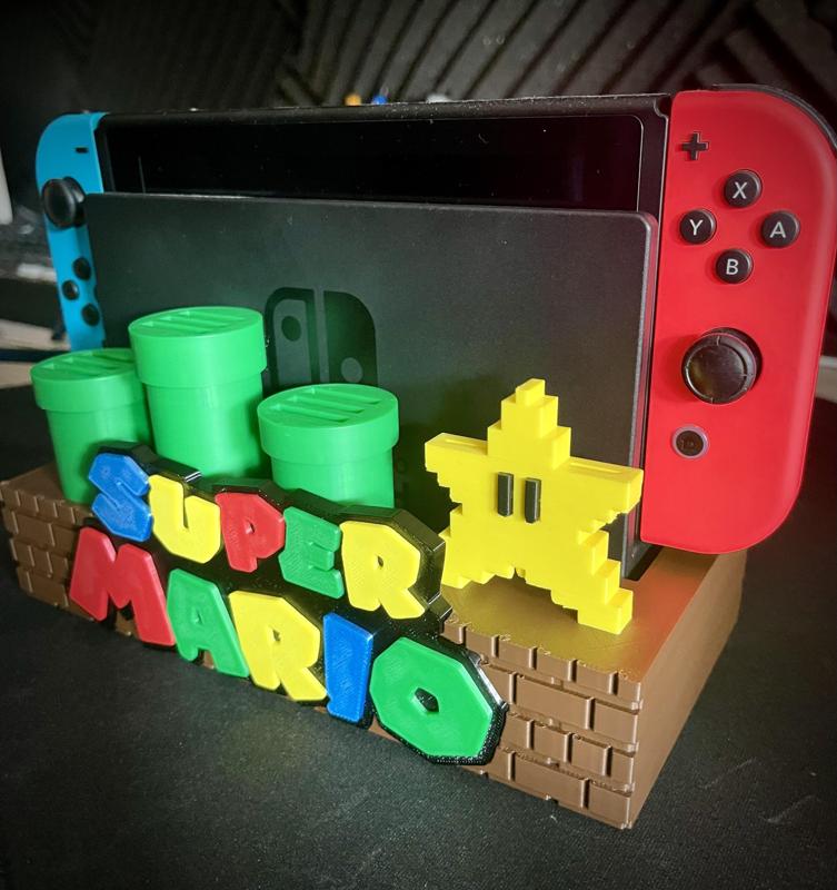 super Mario Nintendo switch dock