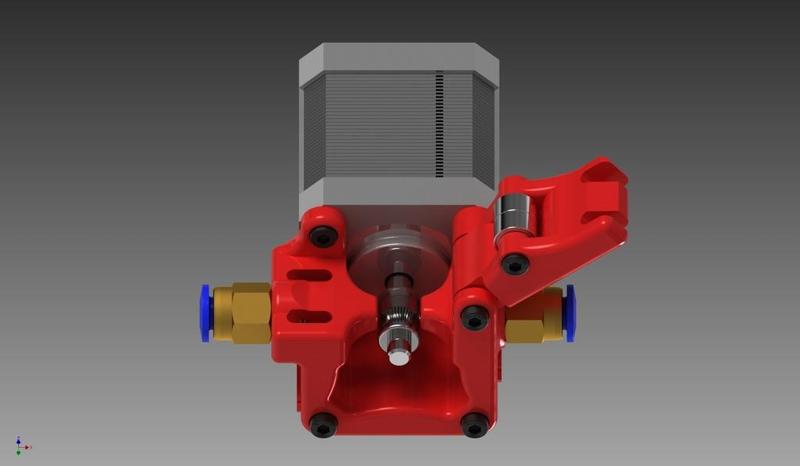 Infill 3D Bowden Extruder
