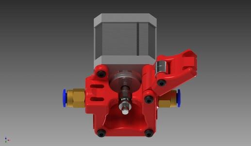 Infill 3D Bowden Extruder
