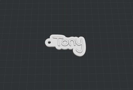 Keychain Tony