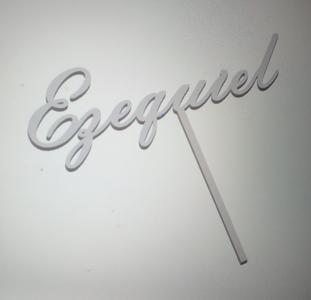 Topper cake Ezequiel
