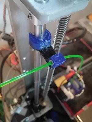 Swivel flexible filament guide,  NinjaFlex