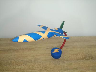 TUSAS SIMSEK IHA - Flying Home Decor 3D Print Airplane UAV