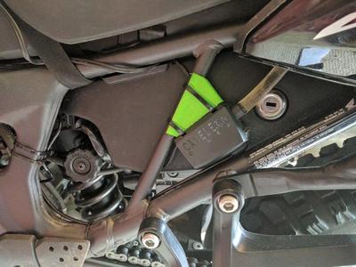 Cameleon Oiler frame mount spacer for Honda Africa Twin CRF1000