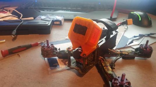 RunCam3 TPU mount for Eachine Wizard x220