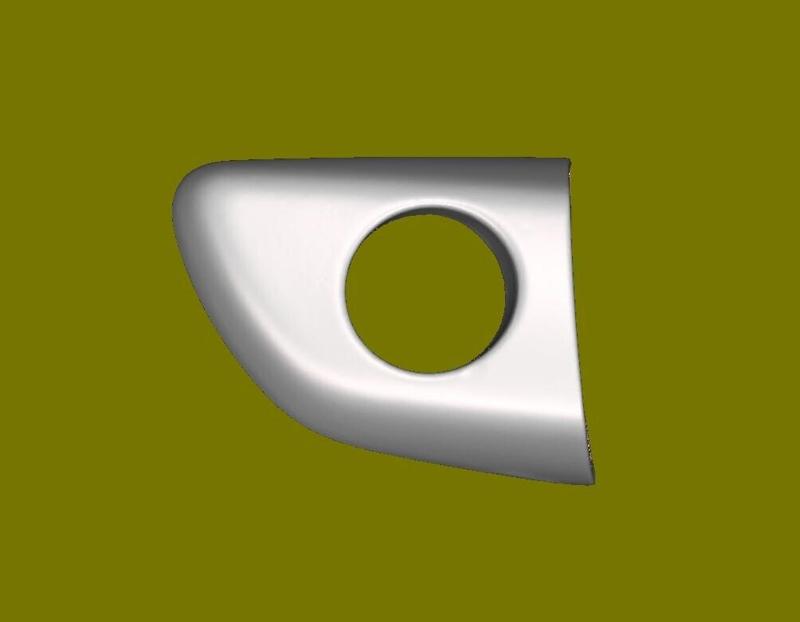 lining on the door handle Peugeot 308 2015