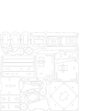 MeArm V0.4.1 - Pocket Sized Robot Arm (on a 20x20cm plate)