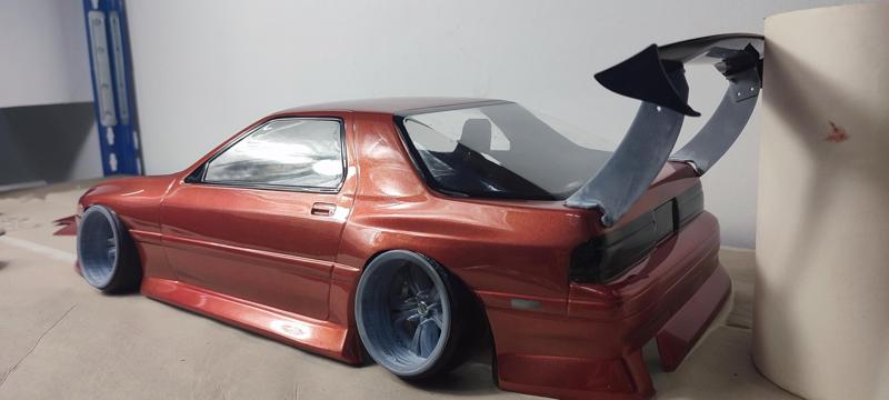 1/10 rc drift car wing mount