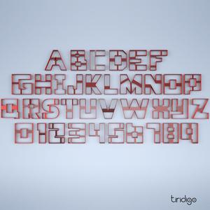 COOKIE CUTTER - LETTER AND NUMBER