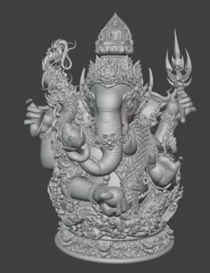 Thai Style Ganesha Statue