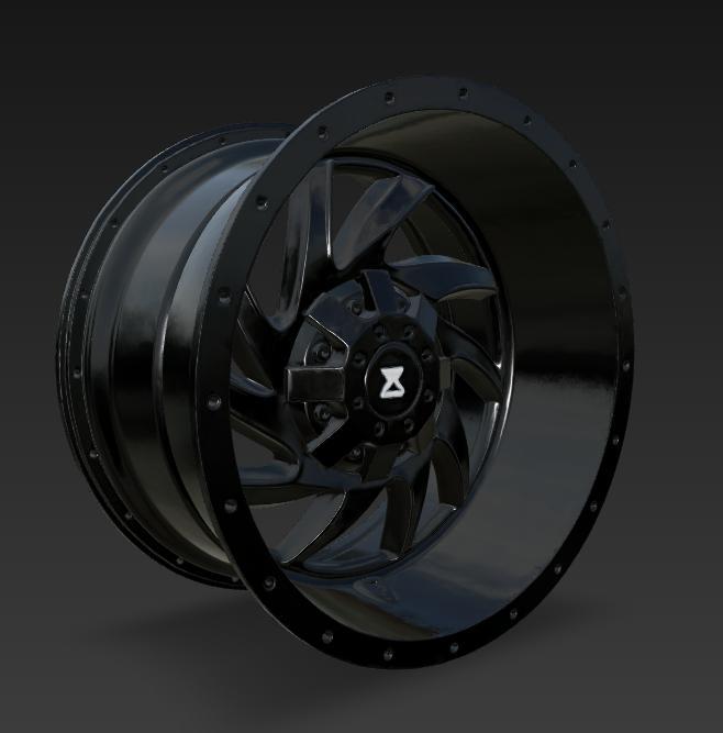 Rin wheels HK-5 Performance Rims Model Car Racing