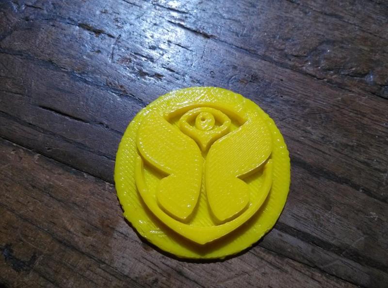 Tomorrowland logo plaque