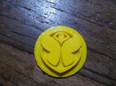 Tomorrowland logo plaque