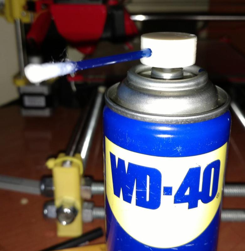 WD40 cotton cap