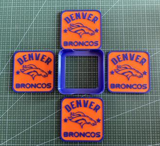 DENVER BRONCOS NFL COASTER