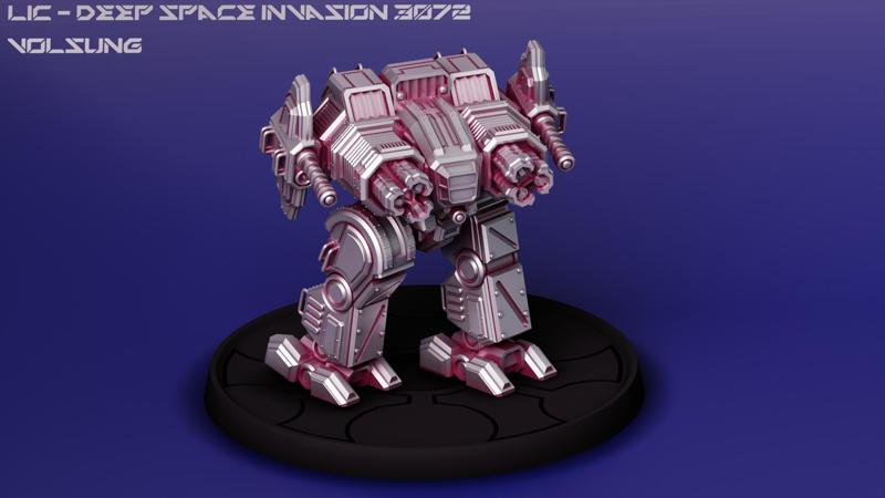 LIC - Volsung 100t assault battlemech.