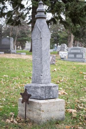 William B. Dick Grave Monument