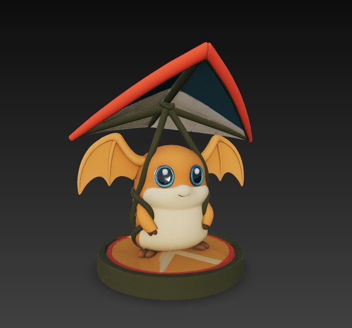 patamon digimon sport delta wing