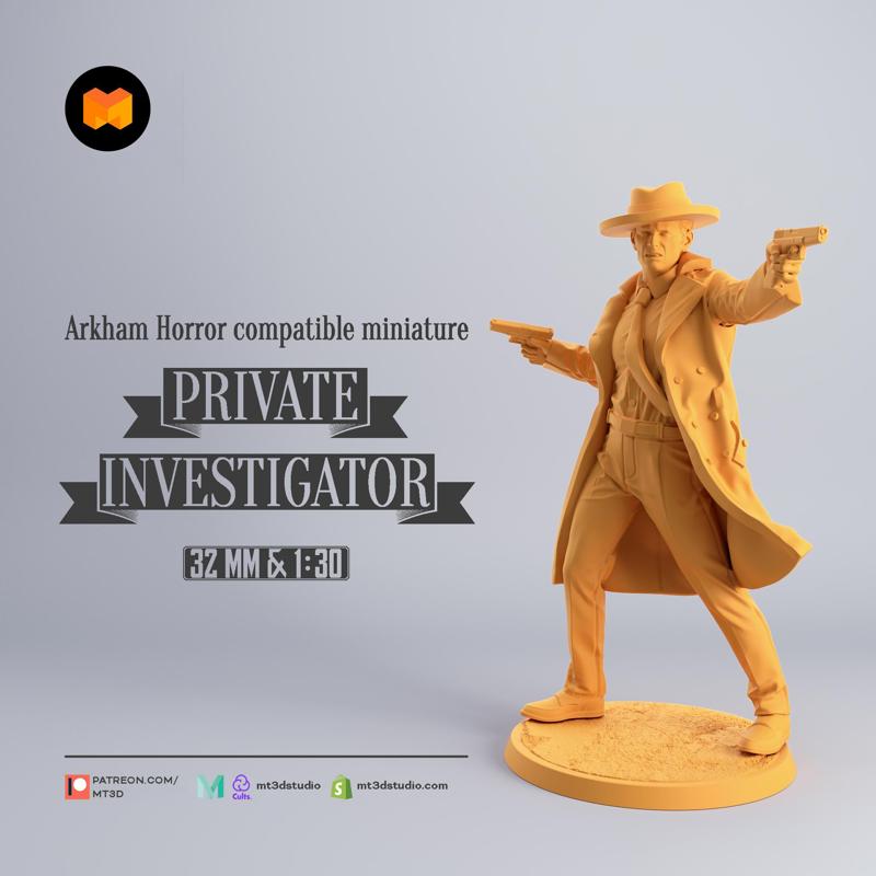 Private Investigator - Arkham Horror compatible