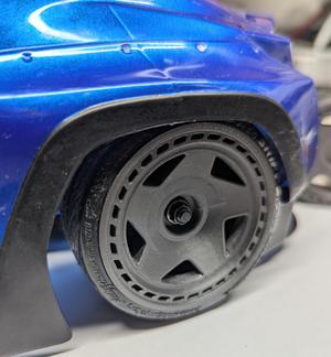 RC Drift wheels comp style  - type 3 - 7mm