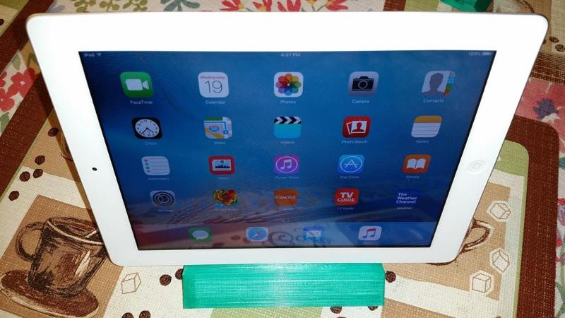 Yet another cell phone + iPad stand