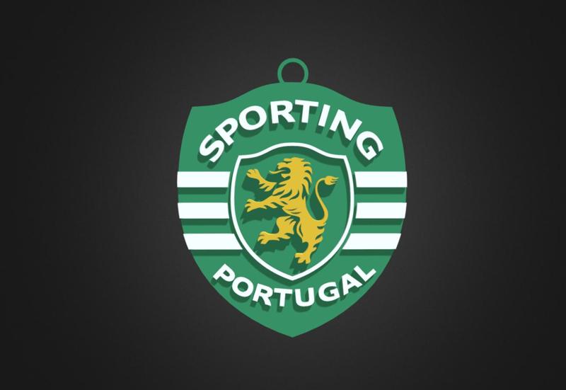 Porta Chaves Sporting 3D Key Ring Holder