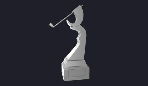 golf trophy 3D MODEL