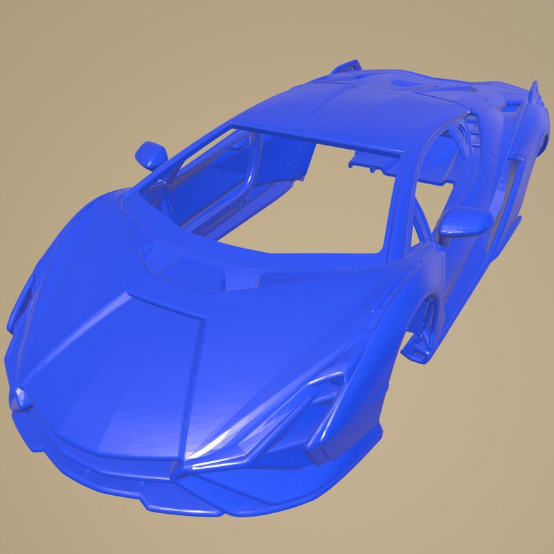 LAMBORGHINI SIAN 2020 PRINTABLE CAR BODY