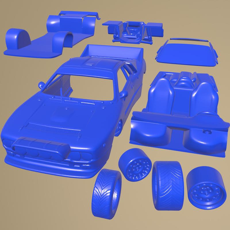 Lancia Rally 037 WRC Group B 1983  Printable Car In Separate Parts