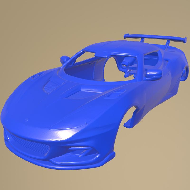Lotus Evora GT 430 2018 PRINTABLE CAR BODY