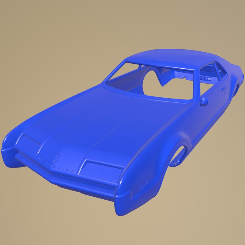 Oldsmobile Toronado 1966 PRINTABLE CAR BODY