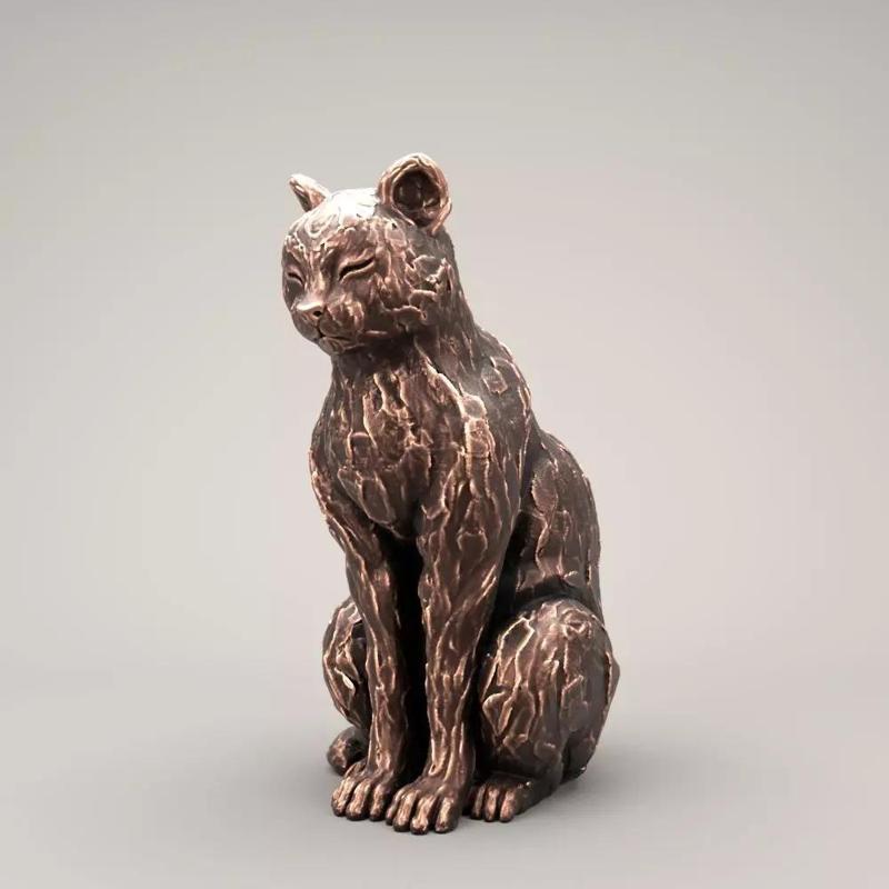 Cat sculpture
