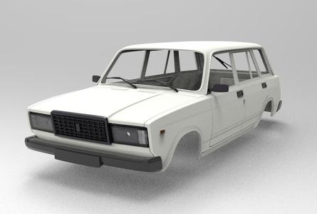 Lada 21041 Лада 3d model 313mm Axial