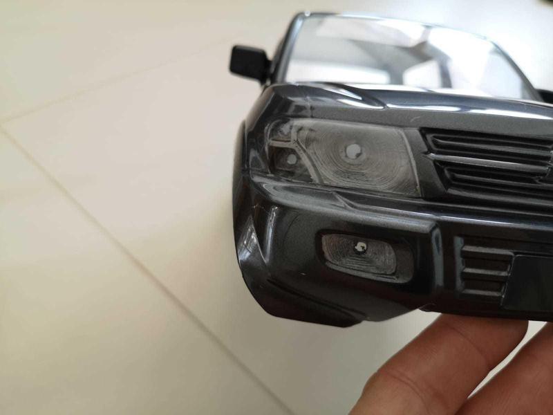 Pajero evo headlights