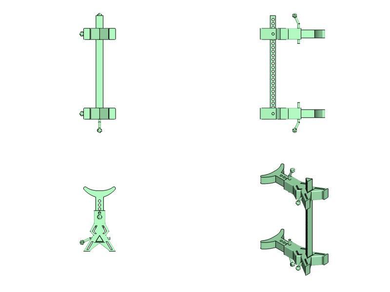 RC Jack Stand Crawler Scaler Vaterra Ascender Axial SCX10 Tamiya