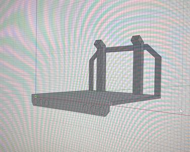 1/10  RC  crawler tray/flat bed