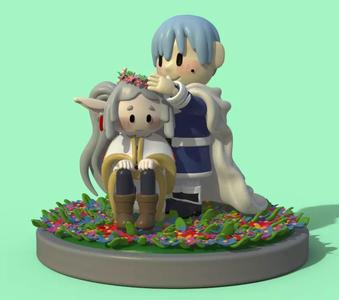FRIEREN AND HIMMEL CHIBI - PARTS AND COMPLETE