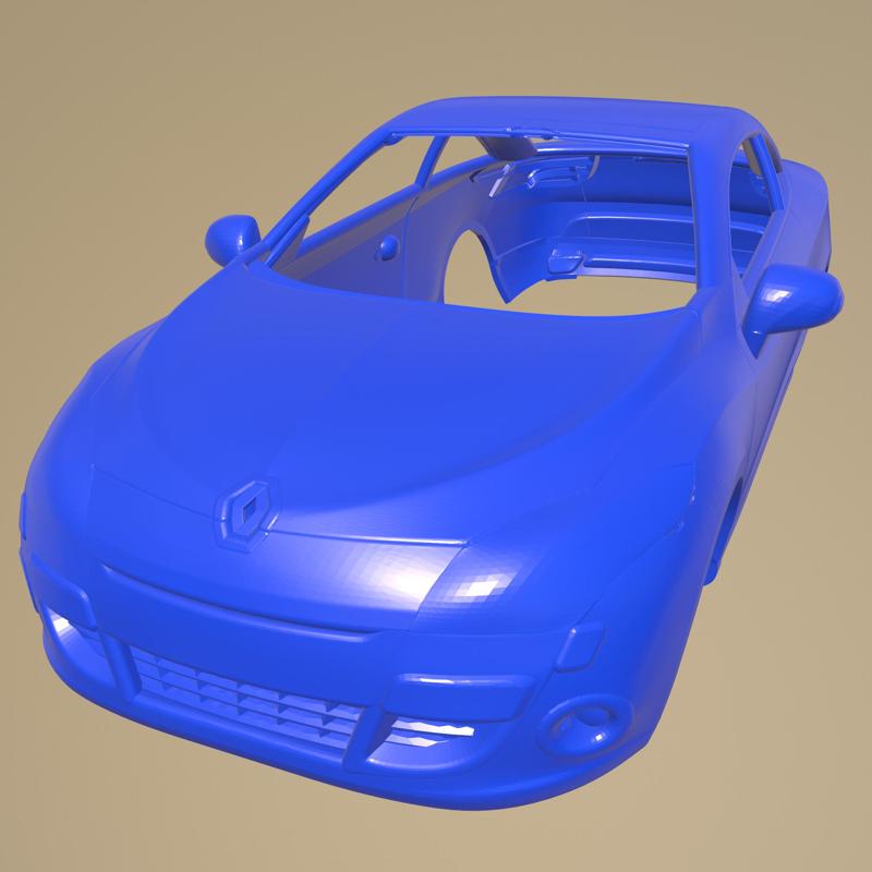 Renault Megane CC 2011 Printable Car Body