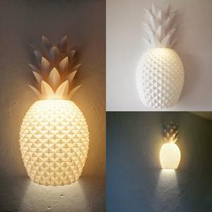 Pineapple wall lamp